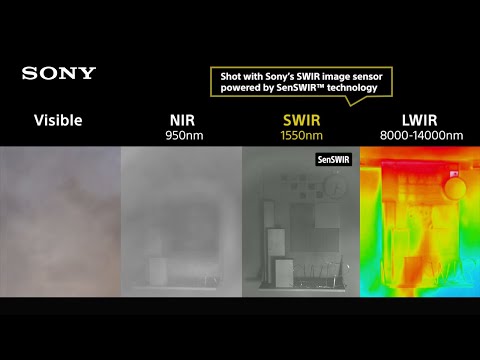 SWIR Imaging Enhances Fire Zone Visibility: Visible Spectrum, NIR & LWIR Comparison | Sony Official