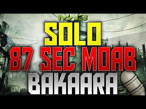 MW3: SOLO 87 SEC MOAB | WGBM Nukes