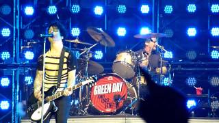 Green Day - Wake Me Up When September Ends & Murder City @ Rock Werchter 04-07-2013