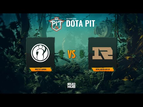 Invictus Gaming vs Royal Never Give Up, OGA Dota PIT Season 5: China, bo1 [Lazar' & Jam]