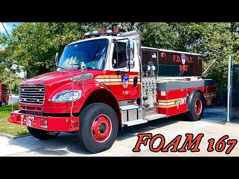 🌟FLEET FRIDAY 🌟 FDNY FOAM TANKER 167 - AFFF & HIGH EXPANSION FOAM