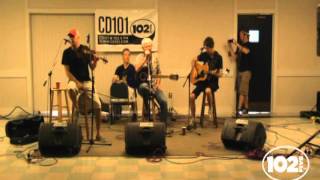 Young Dubliners "In The End" in the CD102.5 Big Room