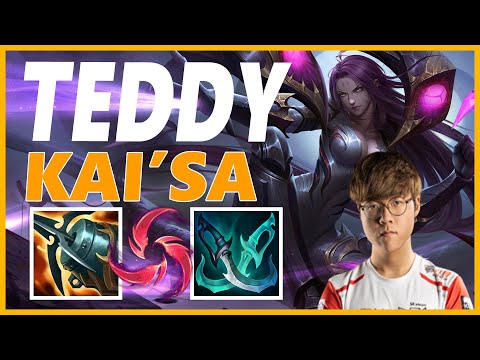 ⚡TEDDY KAI'SA ADC GAMEPLAY⚡SEASON 11 LEAGUE OF LEGENDS