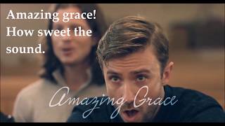 Amazing Grace   Peter Hollens feat  Home Free with lyrics