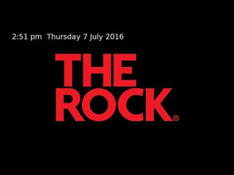 The Rock NZ Thursday 7 July 2016: 2:38 pm - 3:51 pm