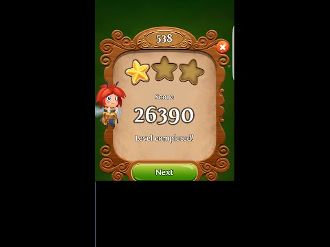 Blossom Blast Saga Level 538