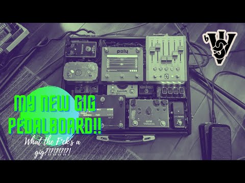 My New Gig Pedalboard!!!! - Rundown