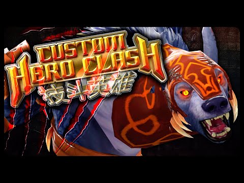 Fury Swipes + Fervor = OP Carry?! Custom Hero Clash!