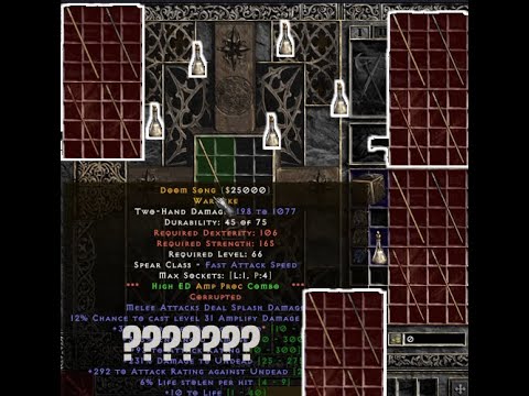 Project diablo 2 S12  GG blood crafting WW
