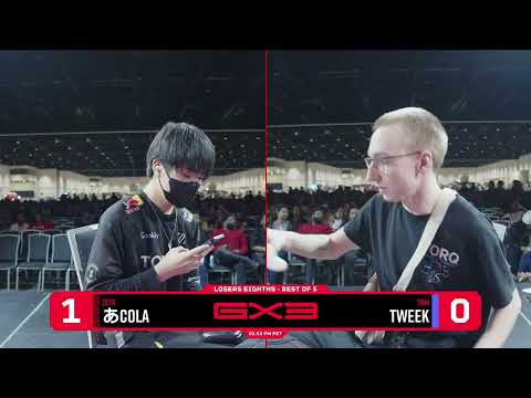 ZETA | あcola (Steve) vs TSM | Tweek (Diddy Kong) - Losers Top 8 - ULTIMATE SINGLES | GX3