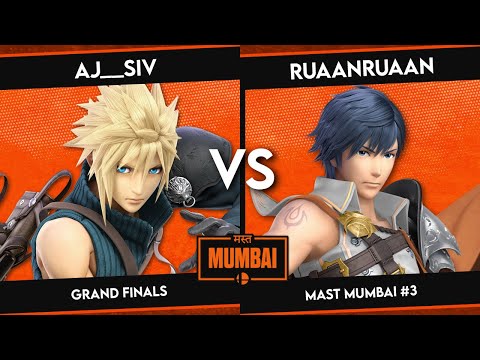 Mast Mumbai #3 - GRAND FINALS - aj__siv (Cloud) vs RuaanRuaan (Chrom/Bayonetta/Ganon/Byleth/Ridley)