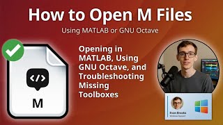 How to Open M Files (MATLAB or GNU Octave)