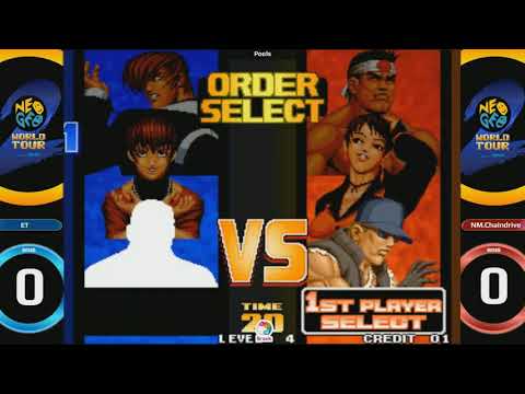 ET vs Chaindrive - KOF '98 Neo Geo World Tour Season 2 Philippines Stop Pools