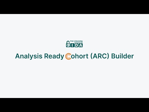 Analysis Ready Cohort (ARC) Builder Overview