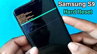 Samsung Galaxy S9 Hard Reset / Factory Reset |