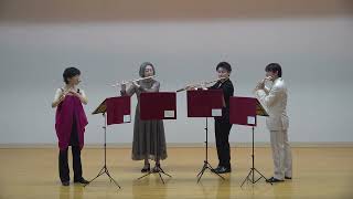 Download lagu 鱒　ピアノ五重奏より四楽章　シューベルト　フルート4重奏　Die Forelle 4th Movement　Schubert　Flute Quintet mp3