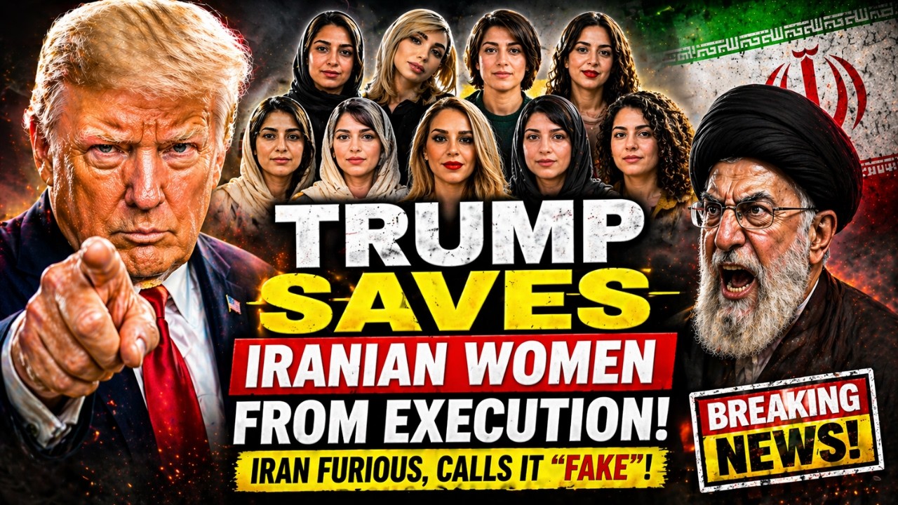 TRUMP: “Executions STOPPED” — Iran Fires Back: “That’s a LIE”