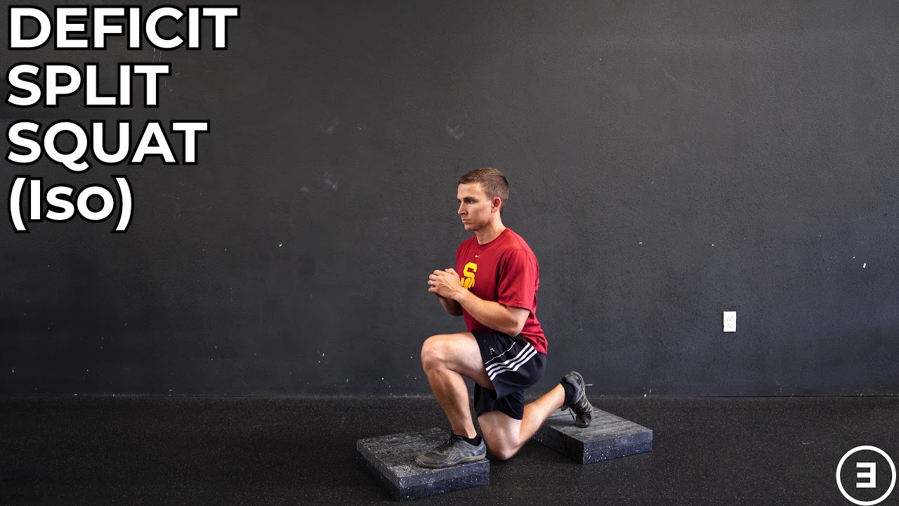 Deficit Split Squat (Isometric)