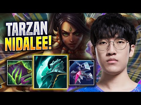 TARZAN IS A MONSTER WITH NIDALEE! - LNG Tarzan Plays Nidalee JUNGLE vs Sylas! | Season 2023
