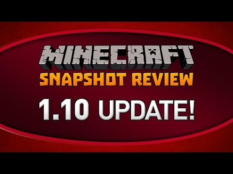 Minecraft Snapshot Review - 1.10 Update: BEARS, AUTOJUMP AND MORE!