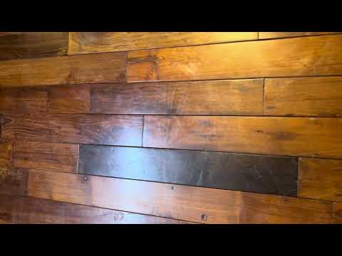 Accord floors natural reclaimed teakwood flooring, for indoo...