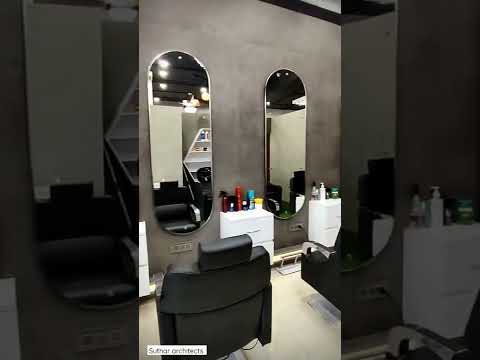 Salon Interior design. #shorts #shortsindia #designshorts #interiordesign #interiors #design