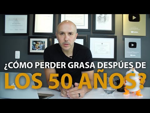 Aprende a  Perder Grasa Después De Los 50 Años