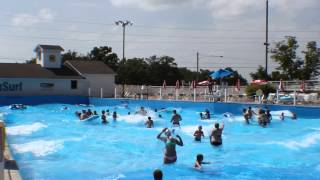 preview picture of video 'Big Surf Waterpark Wave Pool 2014'