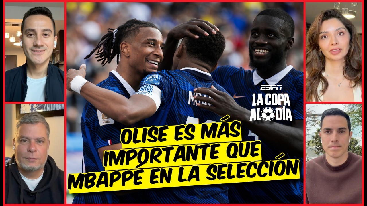 FRANCIA está IMPARABLE con Mbappé, Olisé y Dembélé al ataque | La Copa al Día