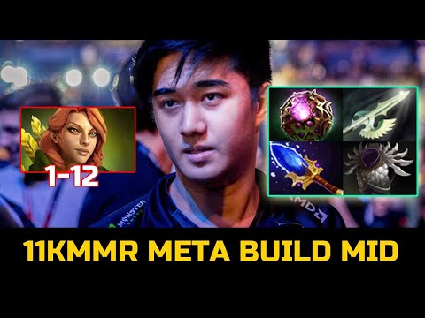 ABED 11KMMR OUTPLAYING ENEMY MID - CREATING NEW META BUILD MID