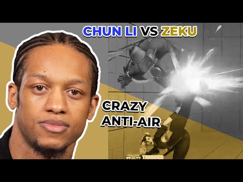 Chun Li's WILDEST anti air [Zeku Stream Highlights] Infexious SFV CE