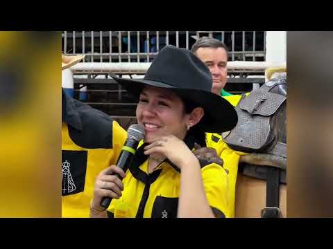 Fiorella Noemy, a primeira mulher a conquistar a copa do Laço no MS