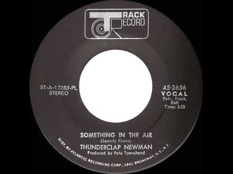 1969 HITS ARCHIVE: Something In The Air - Thunderclap Newman (#1 UK hit--stereo 45)