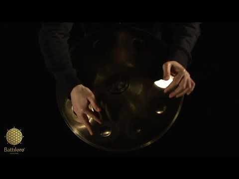 BATTILORO HANDPAN: A2 Celtic Minor 432 Hz - Noreia