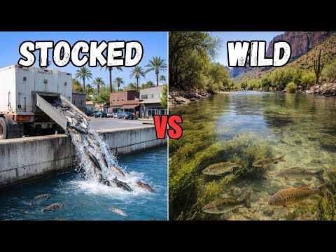 Stocked vs Wild Fishing Challenge