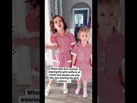 When Edie 🏳️‍⚧️ first went to school as a girl #shorts #sacconejolys #trans #lgbtq