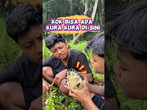 Kok bisa ada kura kura di sini ? #wakmi #kurakura #ketapel #videolucu #sketsakomedi #comedy #lucu