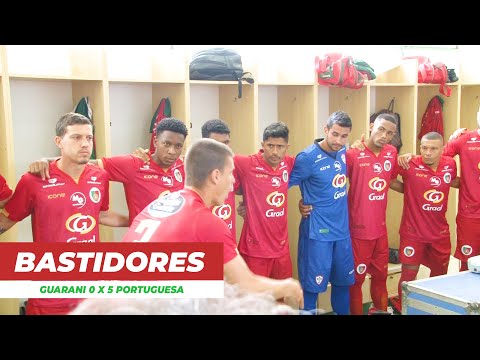 Bastidores do jogo GUARANI 0 x 5 PORTUGUESA - 04/11/2020 || LUSA