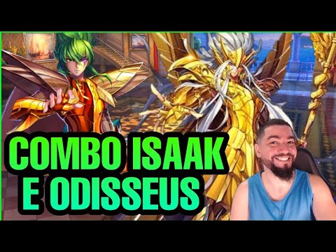 Combo Odisseus, Isaak e June em Ação - Saint Seiya Awakening