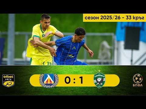 PFK Levski Sofia 0-1 PFK Ludogorets Razgrad