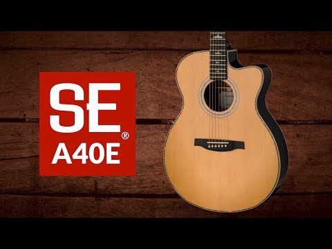 The SE A40E | PRS Guitars