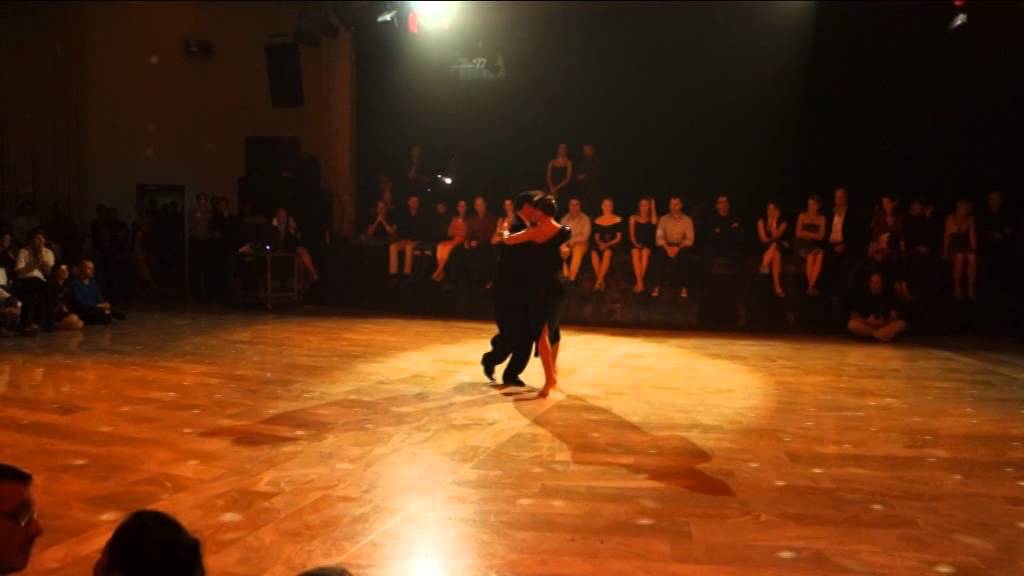 Invierno Tango Festival, Gaillard  février 2015, Esteban Moreno y Claudia Codega
