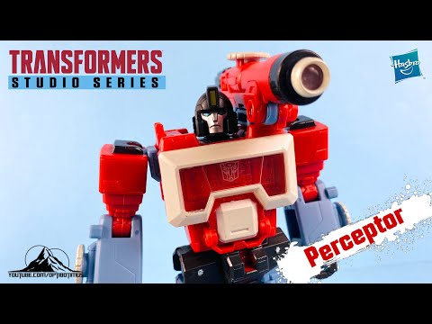 Transformers Studio Series 86 Deluxe Class PERCEPTOR Video Review