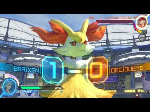Pokken DX Ranked: Braixen vs Decidueye - The clutch round