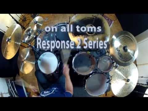 Aquarian Drumheads Video 
