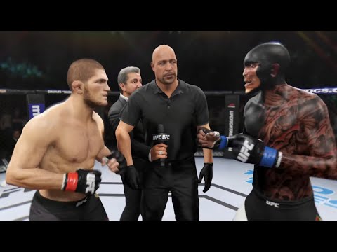 Khabib vs. Black Lightning (EA Sports UFC 2) ☝️🦅