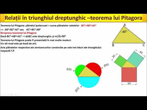 GEOME.RADU - T. PITAGORA - 10 PROBLEME