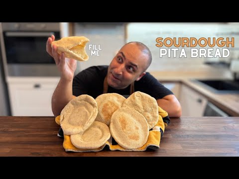 Sourdough Pita Bread