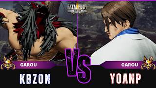 FF:CotW 🐺 KBZON (Tizoc) vs YOANP (Kim Kaphwan)⭐Replay Match - FATAL FURY: CotW - 10/26