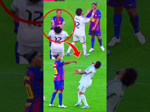 شاهد صديق كريستيانو رونالدو مارسيلو مع رونالدينهو 😍🔥 مزاح مارسيلو و رونالدينيو 2026 #ronaldo #cr7